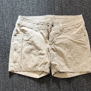 Kuhl Women's Beige Cargo Shorts